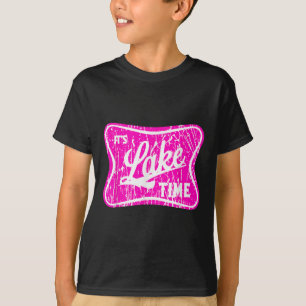 Camiseta É Hora do Lago, Barcos e Pesca, Férias em Família