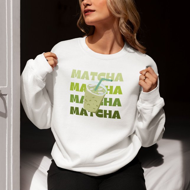 Camiseta É hora do Matcha, Matcha  (Criador carregado)