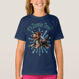 Camiseta É hora do terrier Zoomie Mutt