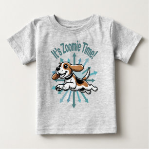 Camiseta É hora do Zoomie Beagle