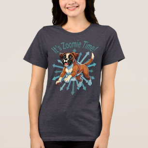 Camiseta É hora do Zoomie Boxer