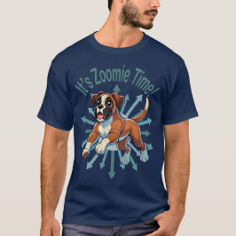 Camiseta É hora do Zoomie Boxer