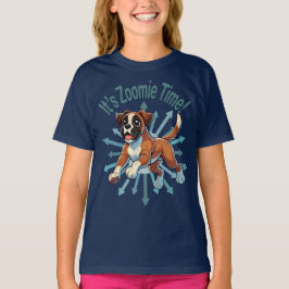 Camiseta É hora do Zoomie Boxer