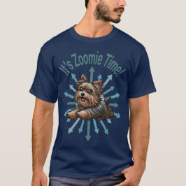 Camiseta É Hora do Zoomie Yorkshire Terrier