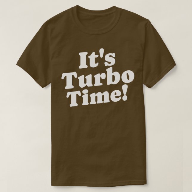 Camiseta É Hora Turbo (Frente do Design)