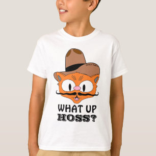 Camiseta E Hoss? Gato de bigode