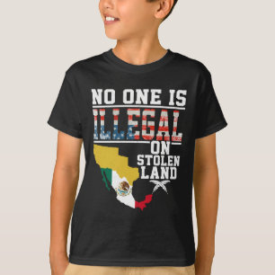 Camiseta É Ilegal Em Americanos nativos De Presentes De Ter
