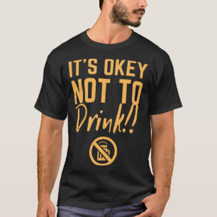 Camiseta é importante não beber hetero borda vegan positivo