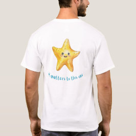 Camiseta É importante para esta, história da Starfish.