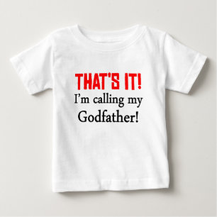 Camiseta É isso. eu estou chamando meu padrinho