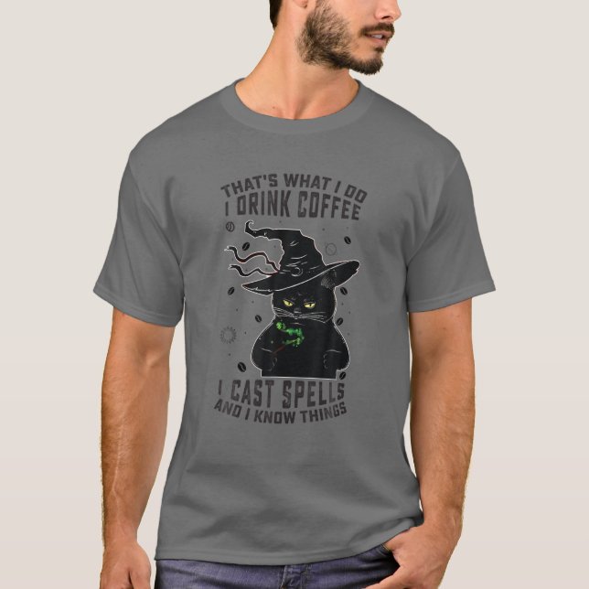 Camiseta É isso que eu bebo café que eu costumo fazer (Frente)
