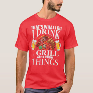 Camiseta É isso que eu bebo que eu grito e sei coisas