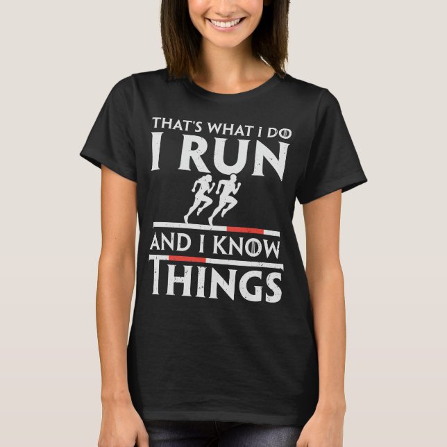 Camiseta É isso que eu faço e sei coisas (Frente)