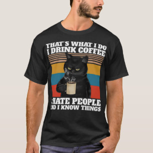 Camiseta É isso que eu faço, eu bebo carinho de arte