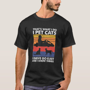 Camiseta É isso que eu faço... eu pinto gatos que eu dirijo