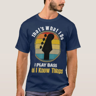 Camiseta É isso que eu faço, eu toco guitarra de latão e se