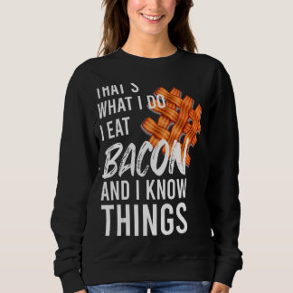 Camiseta É isso que faço com os homens de Bacon. É isso que