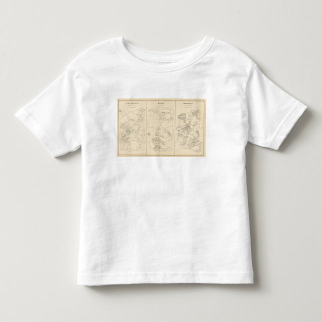 Camiseta E Kingston, Danville, Hampstead (Frente)