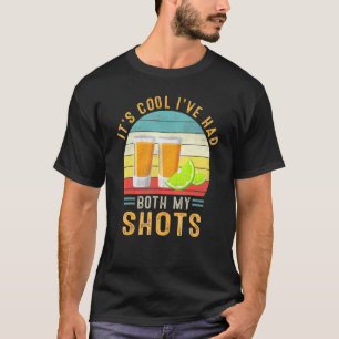 Camiseta É Legal Eu Tivesse Meus Sapatos Tequila Retro Vint