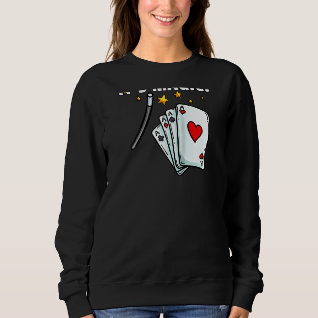 Camiseta É mágica para o mágico Raglan (Frente)
