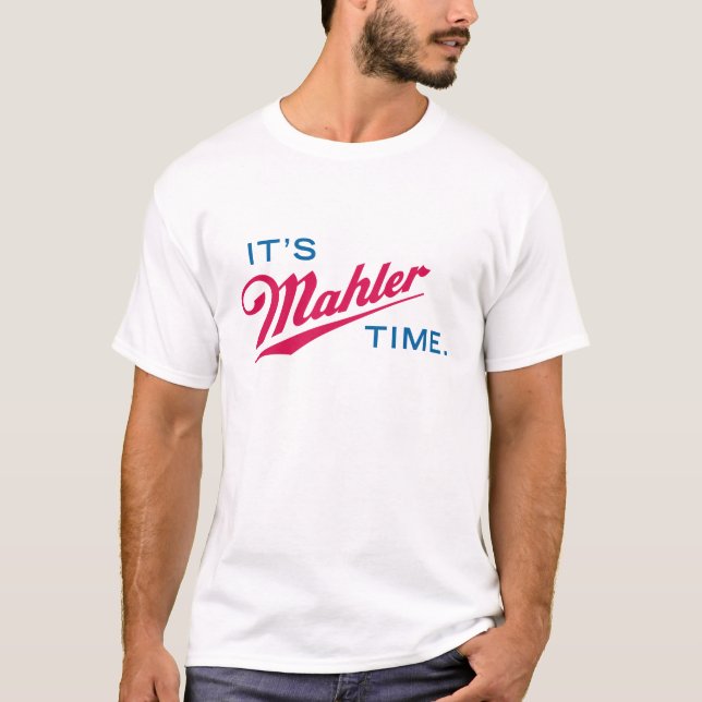 Camiseta É Mahler Time (Frente)