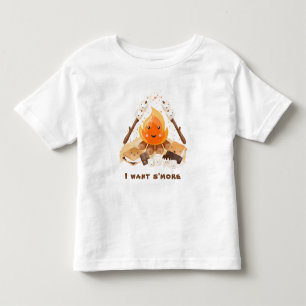 Camiseta É mais bonito no verão de Campfire