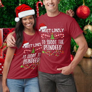 Camiseta É Mais Engraçado Atirar Na Família Rereinder