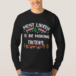 Camiseta É Mais Engraçado Ser Tiktoks De Fazer