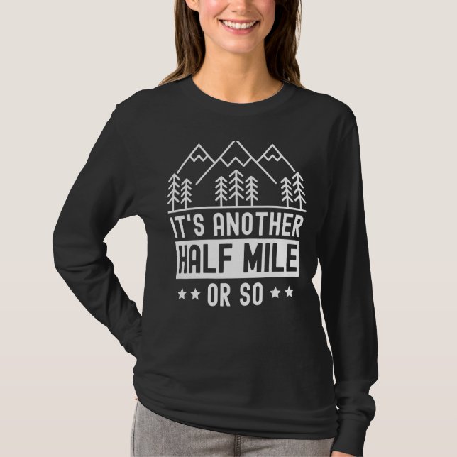 Camiseta É mais meia milha ou mais... (Frente)