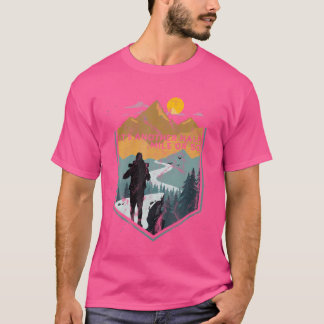 Camiseta É Mais Meia Milha Ou Mais Caminho De Montanha