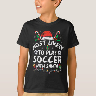 Camiseta É Mais Provável Jogar Futebol Com A Família De Pap