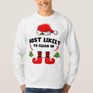 Camiseta É mais provável limpar