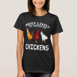 Camiseta É mais provável que assista minha plantação de Fra