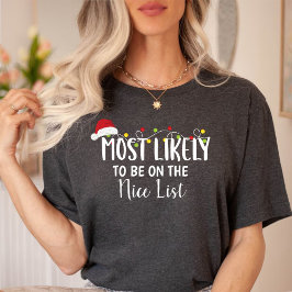 Camiseta É mais provável que esteja na Lista de Nice no Nat