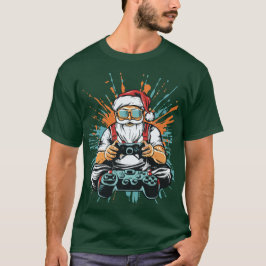 Camiseta É Mais Provável Que O Nap Toce Vídeo Jogo Xmas Cor