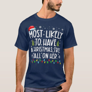 Camiseta É Mais Provável Ter Uma Árvore De Natal Caindo Em