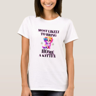 Camiseta é mais provável trazer para casa um design de cami