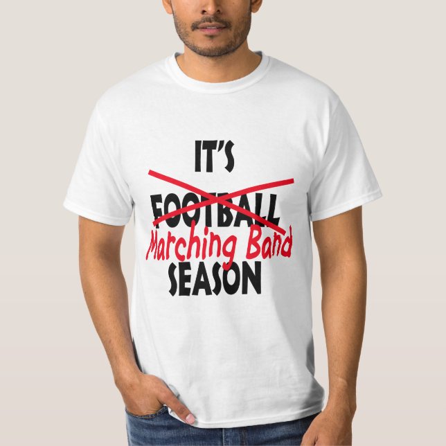 Camiseta É Marching Banda Season Red (Frente)