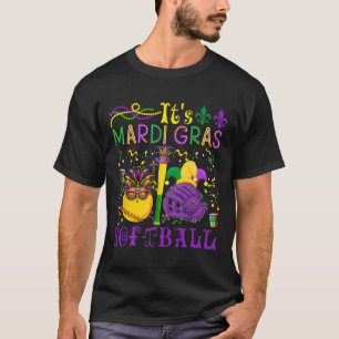 Camiseta É Mardi Gras Softll Player Equipe Costume Mask