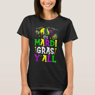 Camiseta É Mardi Gras Yall Funny New Orleans Parade Wome