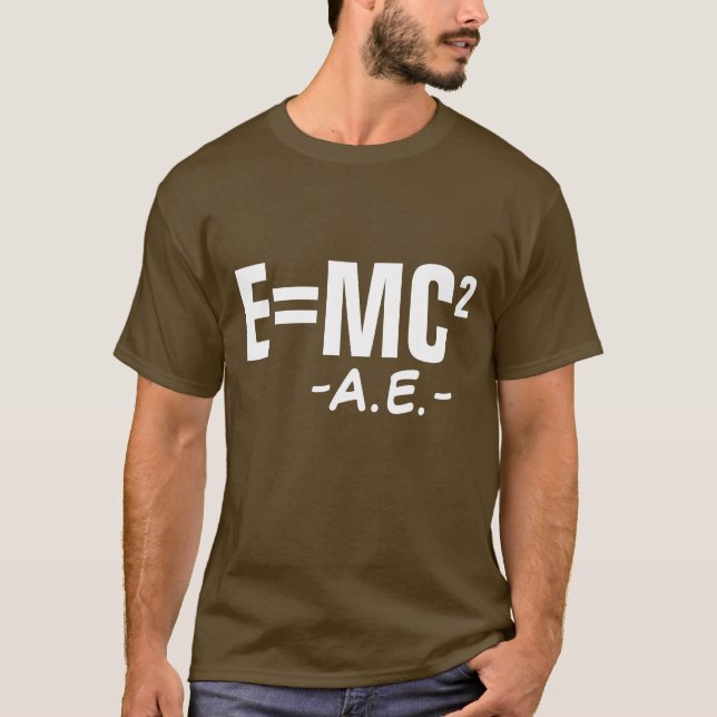 CAMISETA E=MC2 (Frente)