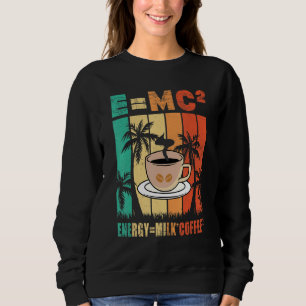 Camiseta E Mc2 Café com Leite Energético  Química Café Cien