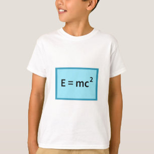 Camiseta E=mc^2