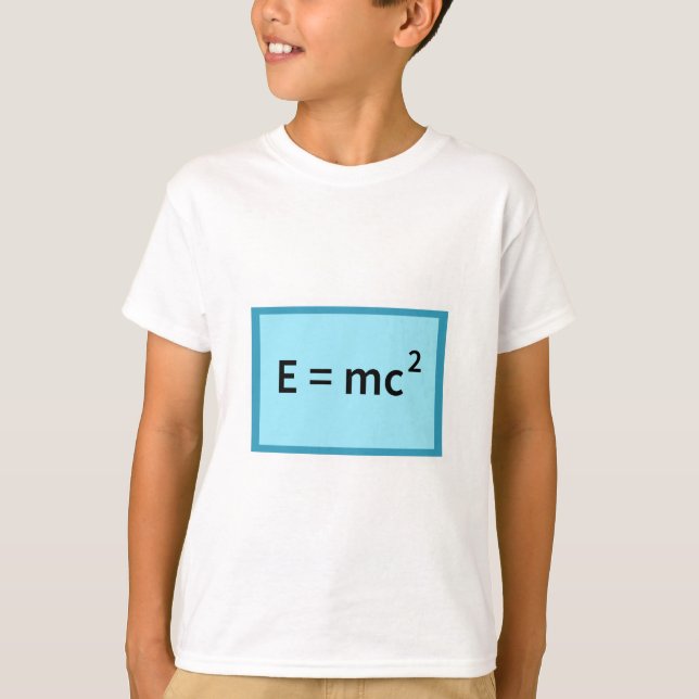Camiseta E=mc^2 (Frente)