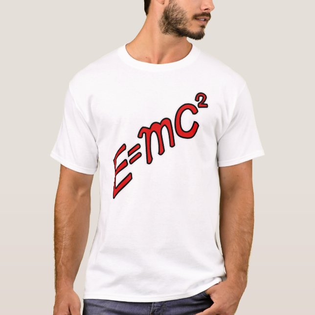 Camiseta E = mc² – Modo Gênio Ativado (Frente)