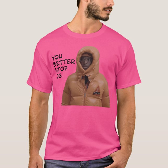 Camiseta É Melhor Parar De Anunobar (Frente)