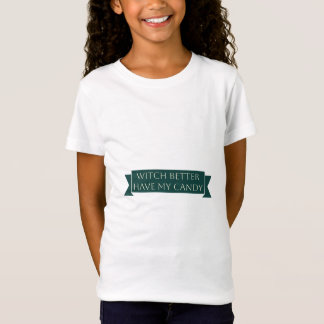 Camiseta "É Melhor Que A Bruxa Tenha Meu Docinho: Doce e Di
