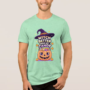 Camiseta É Melhor Que A Bruxa Tenha O Meu Docinho - Bonito