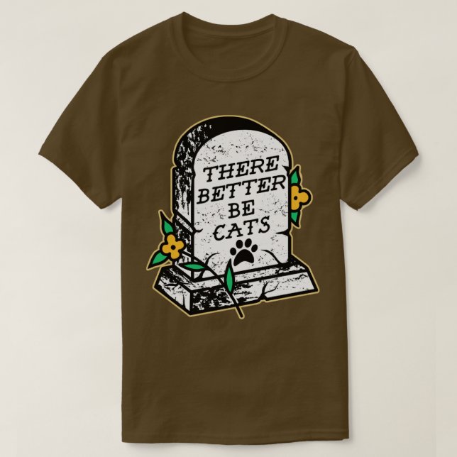 Camiseta É Melhor Ter Gatos (Frente do Design)