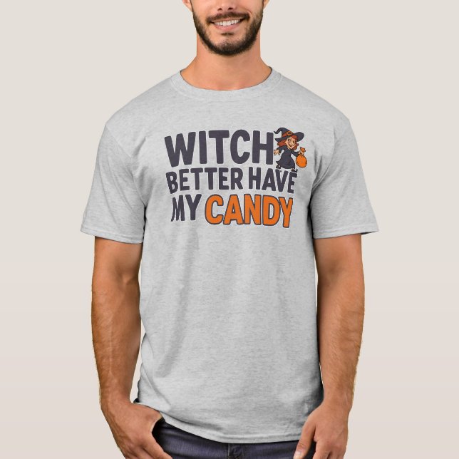 CAMISETA É MELHOR VER A MINHA CANDITA (Frente)